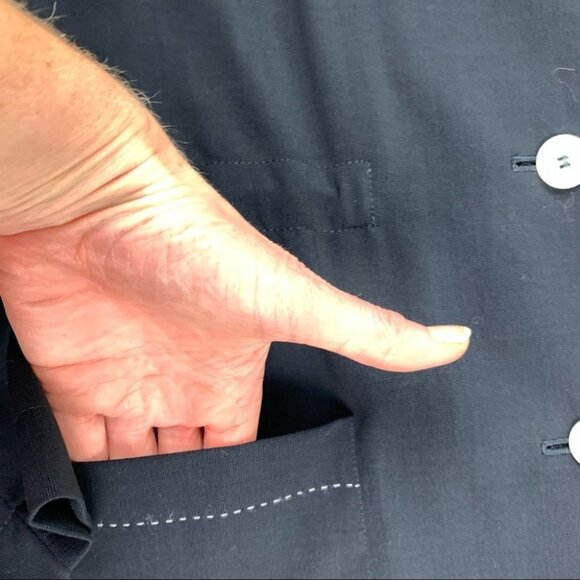 Jobis  Navy Blue Lightweight Blazer size 40 - Picture 5 of 11